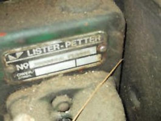 Lister Petter Diesel Engine