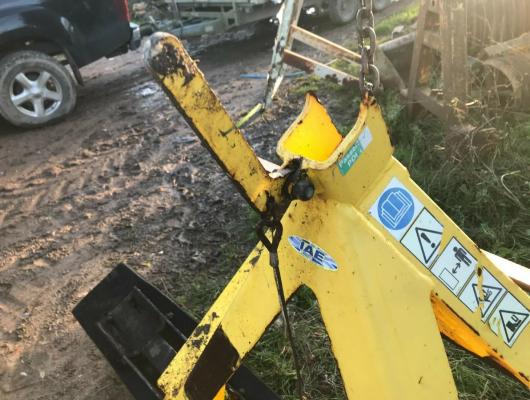 Yard Scraper skid steer IAE £350 plus vat £420