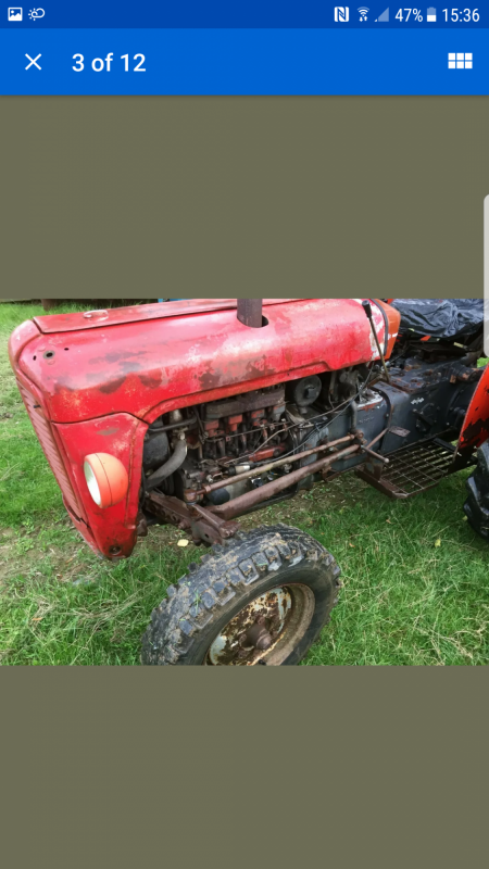 Massey Ferguson 35 tractor £3750